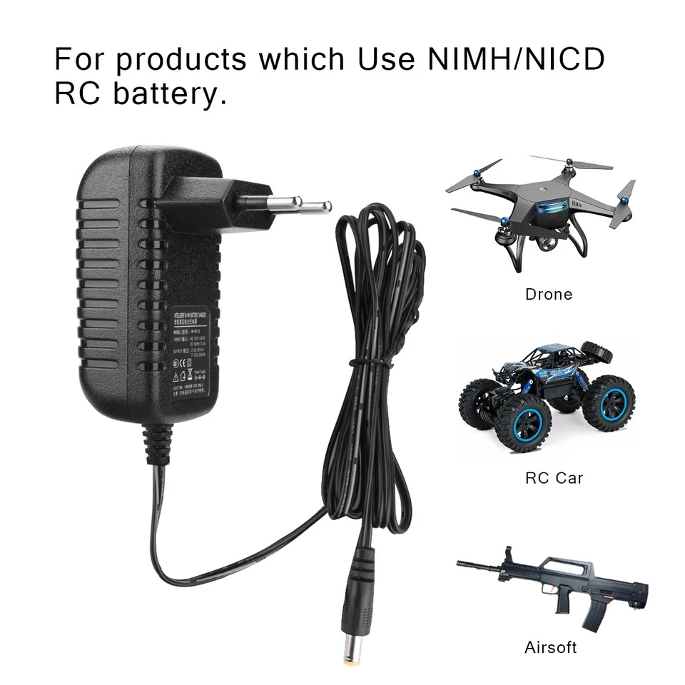 Intelligentes RC Ladegerät für 2-10s NIMH/NICD Akkus von Airsoft/RC Auto/Boot - Bild 4 von 4