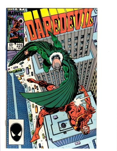DAREDEVIL #225 - DECEMBER 1985 - HIGH GRADE - NM - COPPER AGE MARVEL COMICS
