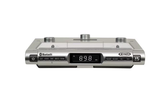 JENSEN SMPS-628 Under-Cabinet Universal Bluetooth Music Syst