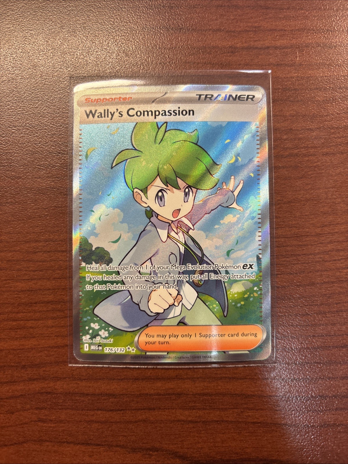 Wally's Compassion 176/132 Me01: Mega Evolution Holo Ultra Rare