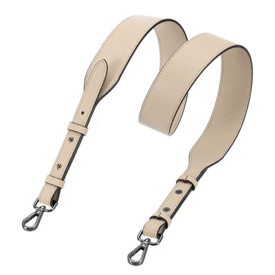Sangle sac main réglable simili cuir 45,3" couleur kaki/noir - Photo 1/4