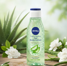 NIVEA Aloe Vera Gel Body Lotion 200 ml 💧 24H Hydration Non Sticky Care