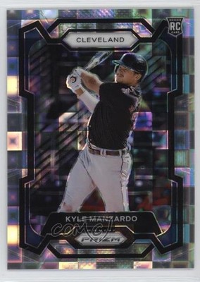 2024 Panini Prizm Premium Box Set Prizm /199 Kyle Manzardo #154 Rookie RC 1g37