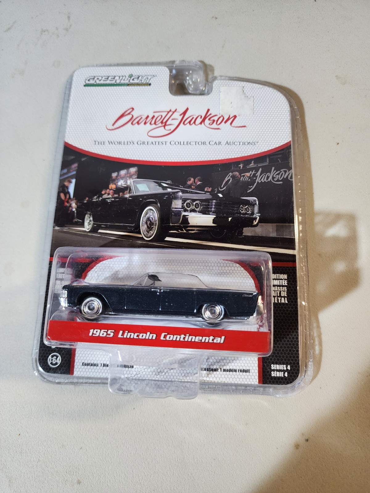 Greenlight Barret-Jackson 1965 Lincoln Continental 1:64