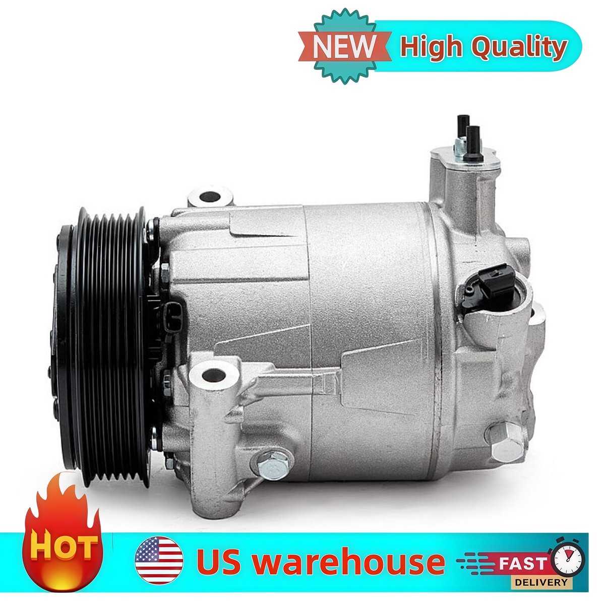 Maserati Ghibli 2015-2019 Compressor with bracket P/N 308716