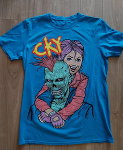 ヴィンテージ✨CKY Tシャツ クラシックロゴ ブルー Vintage Cky Shirt | eBay
