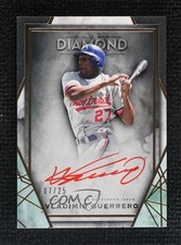 2022 Topps Diamond Icons Red Ink 7/25 Vladimir Guerrero #RI-VG Auto HOF 07o4
