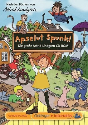 Apselut Spunk! Die große Astrid-Lindgren-CD-ROM Buch Verlag Friedrich Oetinger