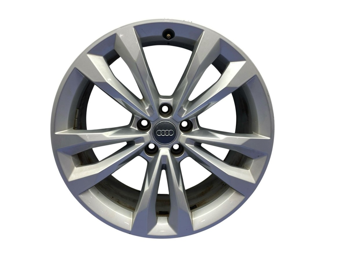 2019 AUDI Q7 4M OEM 19X8 1/2 5 SPOKE WHEEL RIM 19 INCH *HEAVY CURB