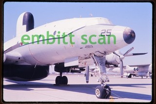 Original Slide Navy VQ 1 Lockheed EC 121M Warning Star 1976 Davis Monthan AFB