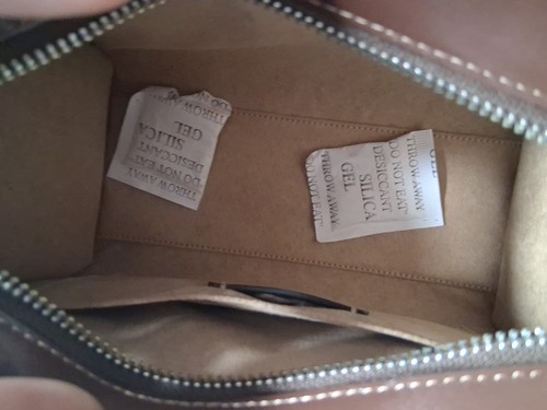 NUEVO CON ETIQUETAS ~ Bolso de Mano Coach Andrea en Jacquard Signature ~ Color Roble/Arce ~ CT766 - Imagen 10 de 11