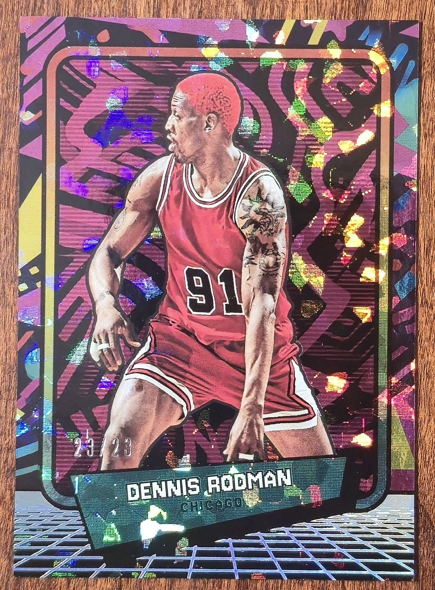 Panini Dennis Rodman Basketball Serial Numbered Sports Trading