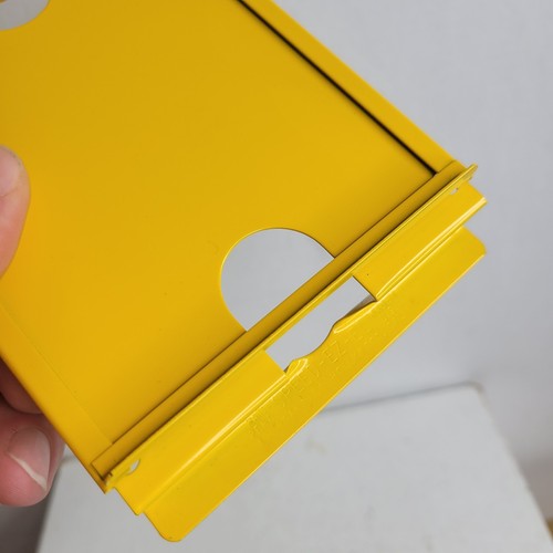4" X 5" SPEED-EZ-EL ENLARGING EASEL Yellow Metal - Picture 5 of 7