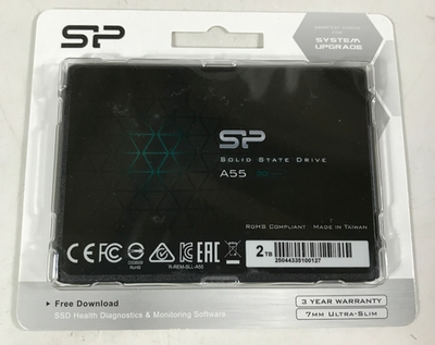 Silicon-power 2.5インチ SSD 2TB Silicon Power 2TB SSD 3D NAND A55 SATA III 2.5