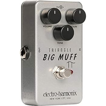 Used Very Good Electro Harmonix Triangle Big Muff Compact Effector Fuzz Harmonic