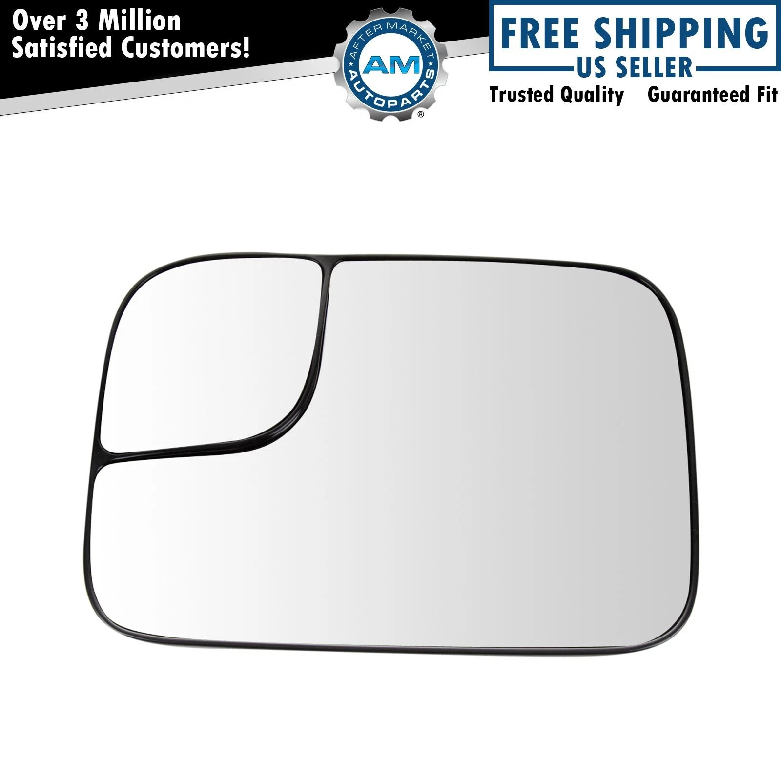 Trail Ridge Towing Mirror Glass Driver Side LH for 94-10 Dodge Ram Pickup Truck
