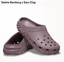 Crocs Salehe Bembury Saru Clog Mochi Plum Purple Slides M 9/W 11 Unisex NEW