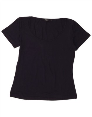 Marella Damen EMME T-Shirt Oberteil UK 14 Large marineblau BM16