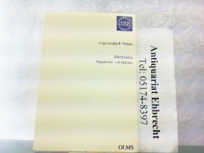 Harmonia. Materielien und Skizzen. Pleines, Jürgen-Eckardt: