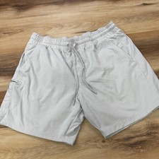 Avalanche Athletic Shorts XL Mens Guide Hiking Activewear Stretch Grey CAM550