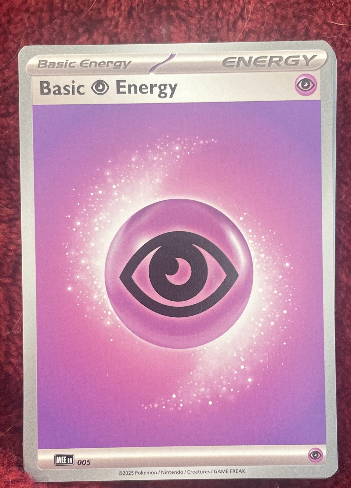 Basic Psychic Energy 5 Mee: Mega Evolution Energies Regular