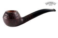 SAVINELLI Punto Oro Gold 673 KS Rhodesian | Italia | Pipa Tubo 6mm Filtro 431