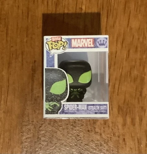 FUNKO BITTY POP! MARVEL SPIDERMAN STEALTH SUIT VINYL MINI FIGURE