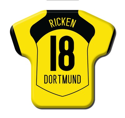 2004/2005 Dortmund 18 Lars Ricken Season Football T-Shirt Similar Magnet