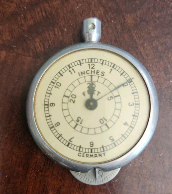 Vtg Collectible German Opisometer Map Measurer Post’s Germany -Frederick Post Co