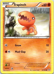 Trapinch 82/160 XY - Primal Clash Common