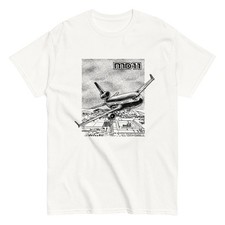MD-11 Comic Tee Shirt McDonnell Douglas MD 11 Tri Jet