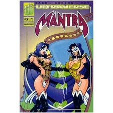 Mantra #5 - 1993 series Malibu comics VF+ [k"