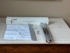 NEW In BOX "SIDELINES" 14" "TELESCOPIC VALET ROD"  #4400 *INSTRUCTIONS *CHROME — photo 2