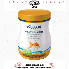Goldfish Fish Food Slow Sinking Granules, 5.8 Ounce, 100106053, US Stock