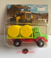 Lomi Giocattolo - Berliet Glr Porta Batteria - Cabina Verde & Batteria Gialle