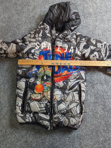 Members Only Space Jam New Legacy Marvin Martian Kids Youth puffer jacket( 8) - Picture 10 of 12