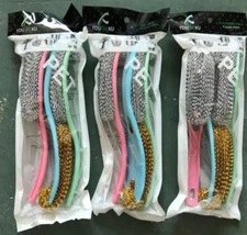 36pcs Stainless Steel Wool Brush Dish Scrubber with Handle