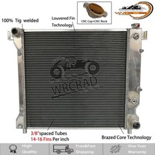 Aluminum Racing Radiator Fit Dodge Dakota 1997-1999 Durango 3.9l 5.2l 1998-2000