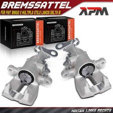 2x Bremssattel hinten L + R 38mm für Fiat Bravo II Multipla Stilo Lancia Delta