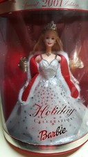 2001 HOLIDAY CELEBRATION BARBIE DOLL SPECIAL EDITION MATTEL Original Boxed