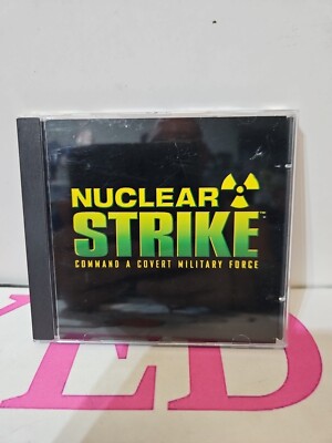 Nuclear Strike PC CD-ROM 1997 EA Game Electronic Arts Nuke H3D Patch On Floppy