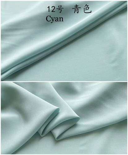 1 meter X 1.14 meter Natural Silk CDC Fabric For Gown 100% Pure Silk Crepe - Picture 17 of 25