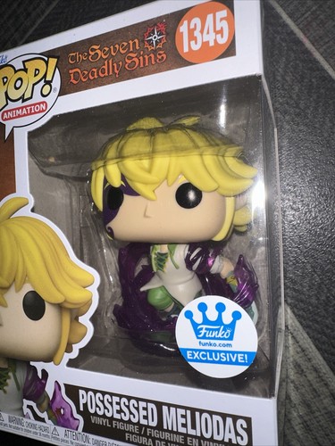 Funko Pop Los Siete Pecados Capitales Poseídos Meliodas #1345 + Protector Gratis - Imagen 2 de 7