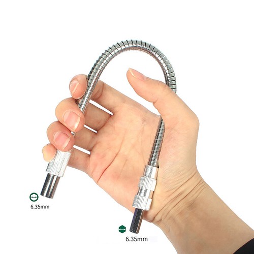 Socket Ratchet Wrench Extender Extension Bar 1/4" 4mm Hex Drive 105mm-135mm - Picture 8 of 16