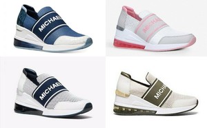 michael michael kors felix extreme scuba and leather trainer