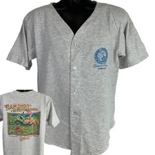 Vintage 90s Florida Flamingo Private Investigator T Shirt M Medium Gray USA Made