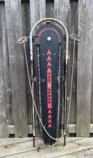 Vintage Skippy Sno Plane Machine Age Art Deco Sled