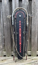 Vintage Skippy Sno Plane Machine Age Art Deco Sled