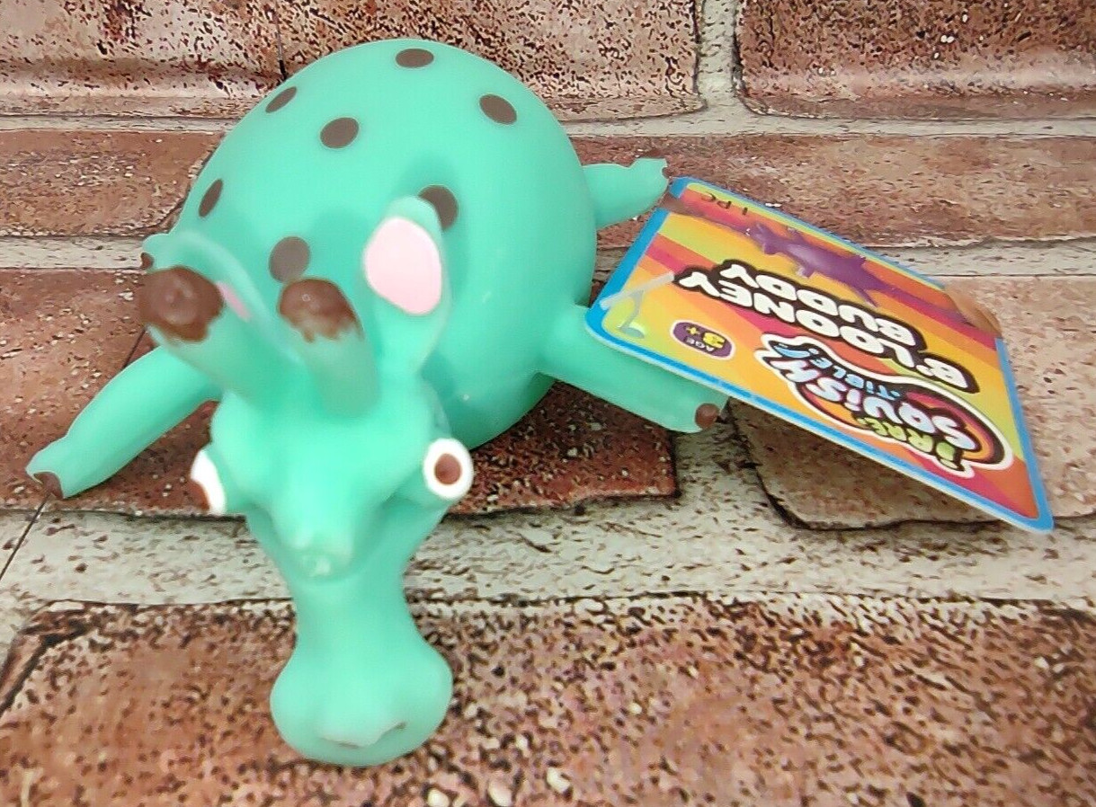 Fat Giraffe Ja-Ru Stretchy Toy Figure Squishy Animal Stretchable Squish Squeeze