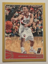 Sergio Rodriguez 2009-10 Topps Gold Parallel #258 #’D /2009 Portland Blazers ESE